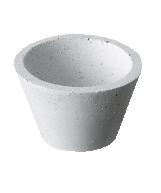 Leštící guma EVE UNIVERSAL, kalíšek, hrubá, 11 × 6 mm