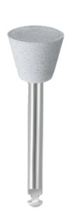 Leštící guma EVE UNIVERSAL, šedý uzavřený kalíšek, hrubá, 8 × 7 mm