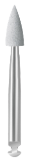 Leštící guma EVE UNIVERSAL, šedá špička, hrubá, 3 × 7,5 mm