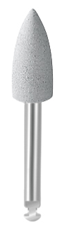 Leštící guma EVE UNIVERSAL, šedý plamen, hrubá, 5 × 10 mm