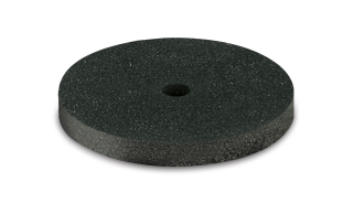 Leštící guma EVE UNIVERSAL, černý kruh, střední, 17 × 2,5 mm