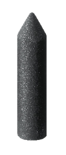 Leštící guma EVE UNIVERSAL, černé torpédo, střední, 6 × 24 mm