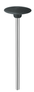 Leštící guma EVE UNIVERSAL, čočka, střední, 14,5 × 2,5 mm
