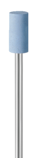 Leštící guma EVE UNIVERSAL, válec, jemná, 6 × 11,5 mm