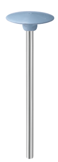 Leštící guma EVE UNIVERSAL, čočka, jemná, 14,5 × 2,5 mm