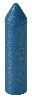 Leštící guma EVE UNIVERSAL BL, modrá, torpédo, střední, 6 × 24 mm