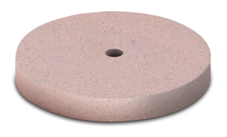 Leštící guma EVE ECOCERAM, kruh, střední, 22 × 3 mm