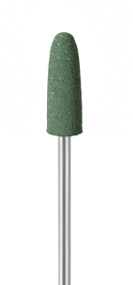 Leštící guma EVE TECHNIK, zaoblený kónus, hrubá, 6,5 × 17 mm