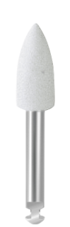 Leštící guma EVE COMPOSOFT, plamen, hrubá, 5 × 10 mm