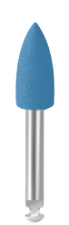 Leštící guma EVE COMPOSOFT, plamen, střední, 5 × 10 mm