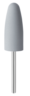 Leštící guma EVE ECOCERAM WG, zaoblený kónus, jemná, 10 × 24 mm