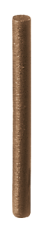 Leštící guma EVE EVEFLEX pins, tyčinka, hnědá, střední, 2 × 20 mm