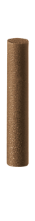 Leštící guma EVE EVEFLEX pins, tyčinka, hnědá, střední, 5 × 28 mm