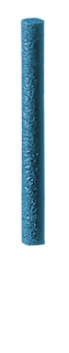 Leštící guma EVE EVEFLEX pins, tyčinka, modrá, velmi hrubá, 1 × 10 mm