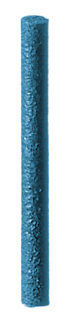 Leštící guma EVE EVEFLEX pins, tyčinka, modrá, velmi hrubá, 2 × 20 mm
