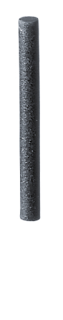 Leštící guma EVE EVEFLEX pins, tyčinka, černá, hrubá, 1 × 10 mm