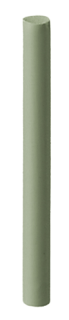 Leštící guma EVE EVEFLEX pins, tyčinka, zelená, jemná, 2 × 20 mm