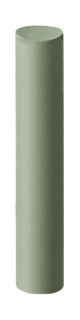 Leštící guma EVE EVEFLEX pins, tyčinka, zelená, jemná, 5 × 28 mm