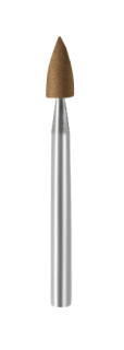 Leštící guma EVE ECOCHROM, špička, střední, 3,3 × 7,5 mm