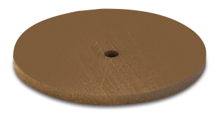 Leštící guma EVE ECOCHROM, disk, střední, 26 × 1,2 mm