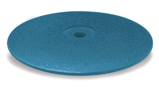 Leštící guma EVE EVEFLEX 500, čočka, velmi hrubá, 22 × 4 mm