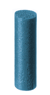 Leštící guma EVE EVEFLEX 500, válec, velmi hrubá, 60 × 22 mm