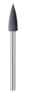 Leštící guma EVE EVEFLEX 600, špička, černá, hrubá, 4,3 × 12 mm