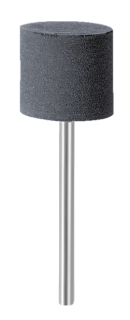 Leštící guma EVE EVEFLEX 600, válec, černá, hrubá, 14 × 12 mm