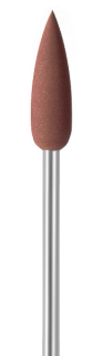 Leštící guma EVE EVEFLEX 700, špička, hnědá, střední, 5,5 × 18 mm