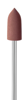 Leštící guma EVE EVEFLEX 700, zaoblený kónus, hnědá, střední, 7 × 15 mm