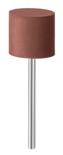 Leštící guma EVE EVEFLEX 700, válec, hnědá, střední, 14 × 12 mm