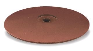 Leštící guma EVE EVEFLEX 700, čočka, střední, 22 × 4 mm