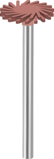 Leštící guma EVE EVEFLEX 700, TWIST, střední, 14 × 1,6 mm