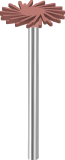 Leštící guma EVE EVEFLEX 700, TWIST, střední, 17 × 1,6 mm