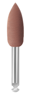 Leštící guma EVE EVEFLEX, špička, střední, 5,5 × 15 mm
