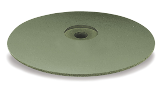 Leštící guma EVE EVEFLEX 800, čočka, jemná, 22 × 4 mm
