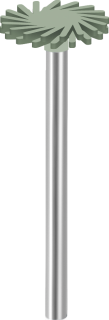 Leštící guma EVE EVEFLEX 800, TWIST, jemná, 14 × 1,6 mm