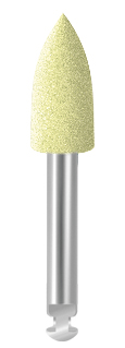 Leštící guma EVE ECOCOMP, plamen, střední, 5 × 10 mm