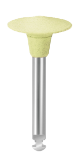 Leštící guma EVE ECOCOMP, čočka, střední, 10 × 2,5 mm
