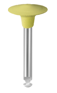 Leštící guma EVE ECOCOMP, čočka, jemná, 10 × 2,5 mm