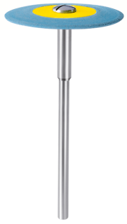 Leštící guma EVE DIAPOL®, čočka, hrubá, 26 × 2 mm