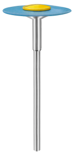 Leštící guma EVE DIAPOL®, modrý disk, hrubá, 20 × 1 mm