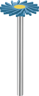 Leštící guma EVE DIAPOL®, TWIST, hrubá, 17 × 1,6 mm