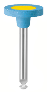 Leštící guma EVE DIAPOL®, modrý kruh, hrubá, 11 × 2 mm