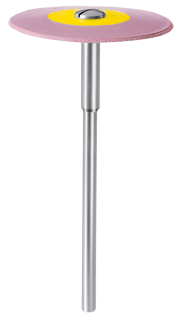 Leštící guma EVE DIAPOL®, čočka, střední, 26 × 2 mm