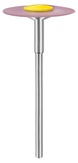 Leštící guma EVE DIAPOL®, červený disk, střední, 20 × 1 mm