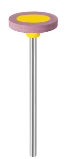 Leštící guma EVE DIAPOL®, kruh, střední, 14,5 × 2,5 mm