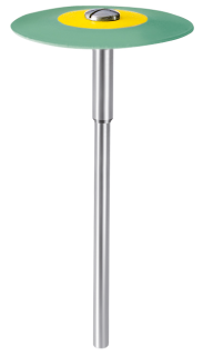 Leštící guma EVE DIACERA, čočka, střední, 26 × 2 mm