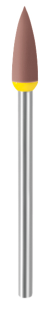 Leštící guma EVE DIAPRO, špička, střední, 4 × 13 mm