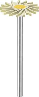 Leštící guma EVE DIAPRO, TWIST, jemná, 17 × 1,6 mm